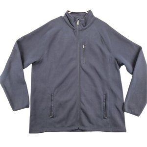 SWISS TECH Jacket Men's Long Sleeve Full Zip High Neck Outdoors Black XL